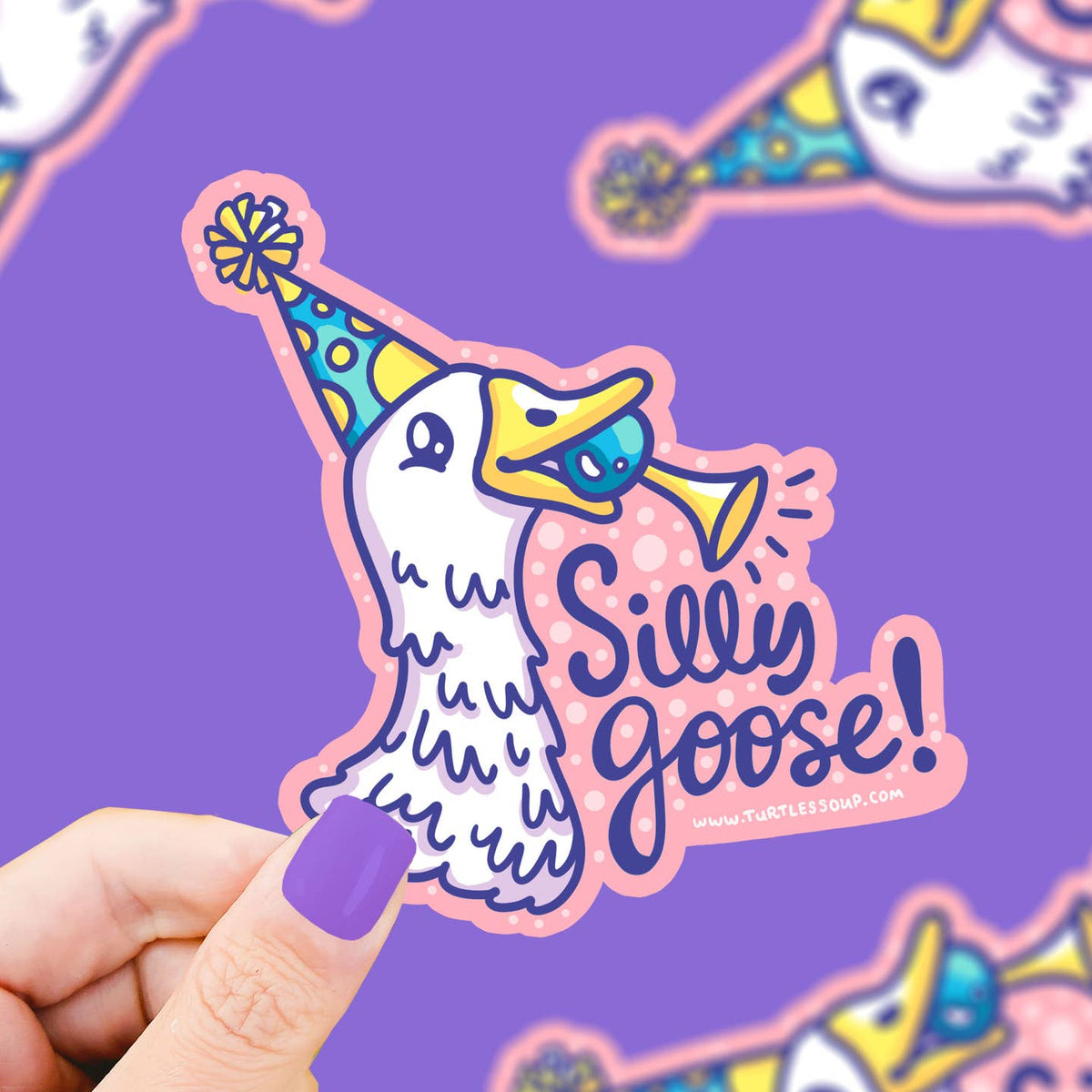 Silly Goose Stickers for Sale, Free US Shipping