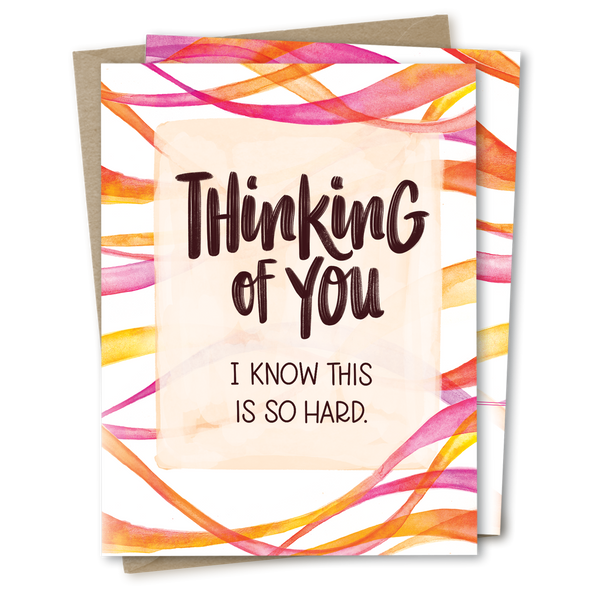 Thinking Of You | Grief Infertility Miscarriage Loss Card