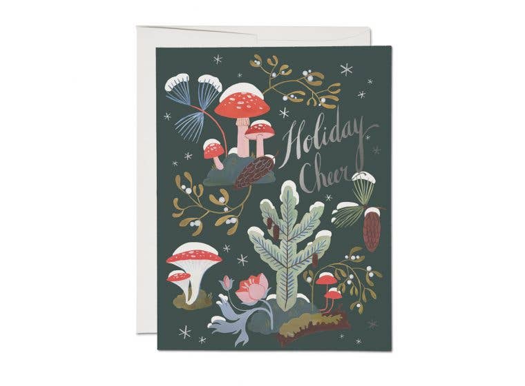 Holiday Moss holiday greeting card: Singles