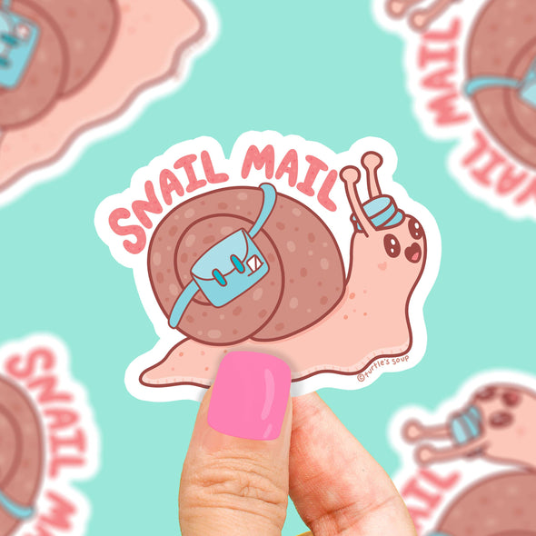 Snail Mail Stationery Vinyl Sticker