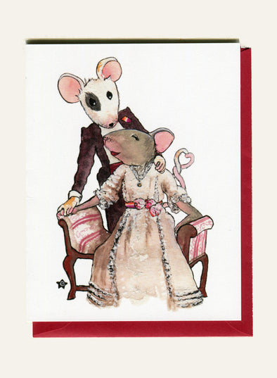 (Mice) You're Better Than Cheese Notecard