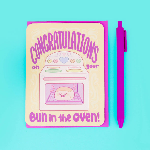 Bun In The Oven Card