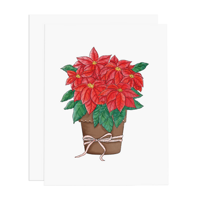 Poinsettia Card