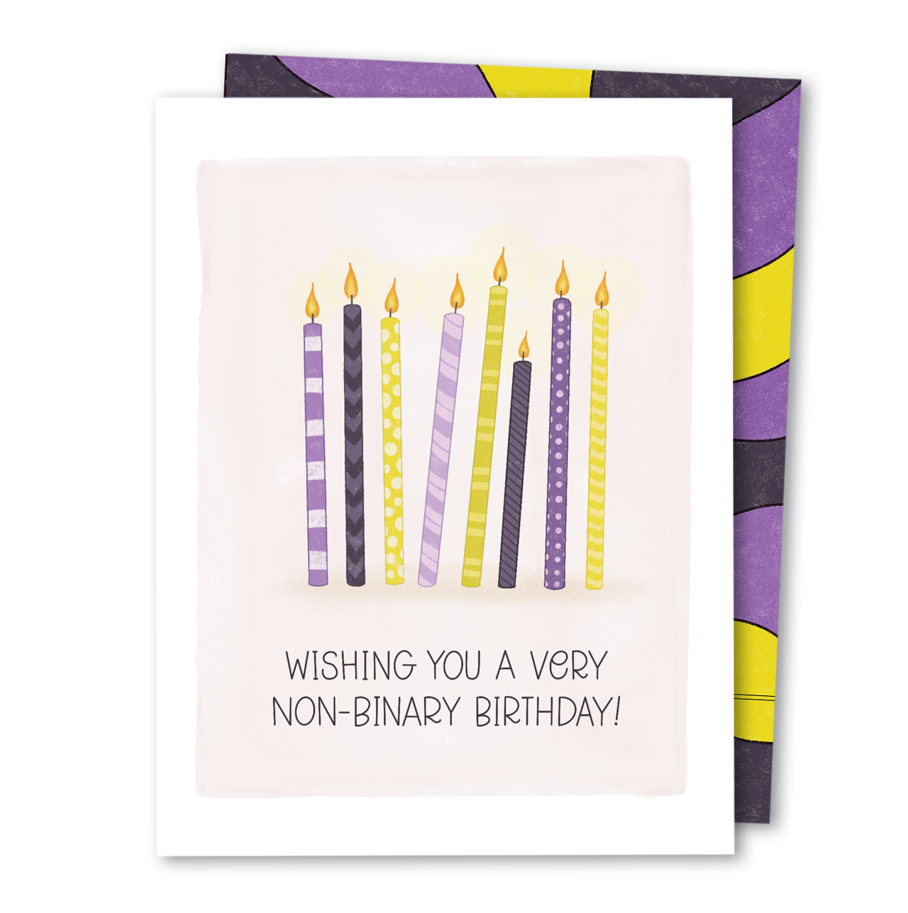 Non-Binary LGBTQ+ Queer Birthday Card