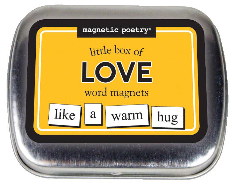 Little Box of Words Magnetic Poetry Kit: Love