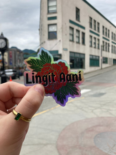 Holographic Lingit Aani Sticker