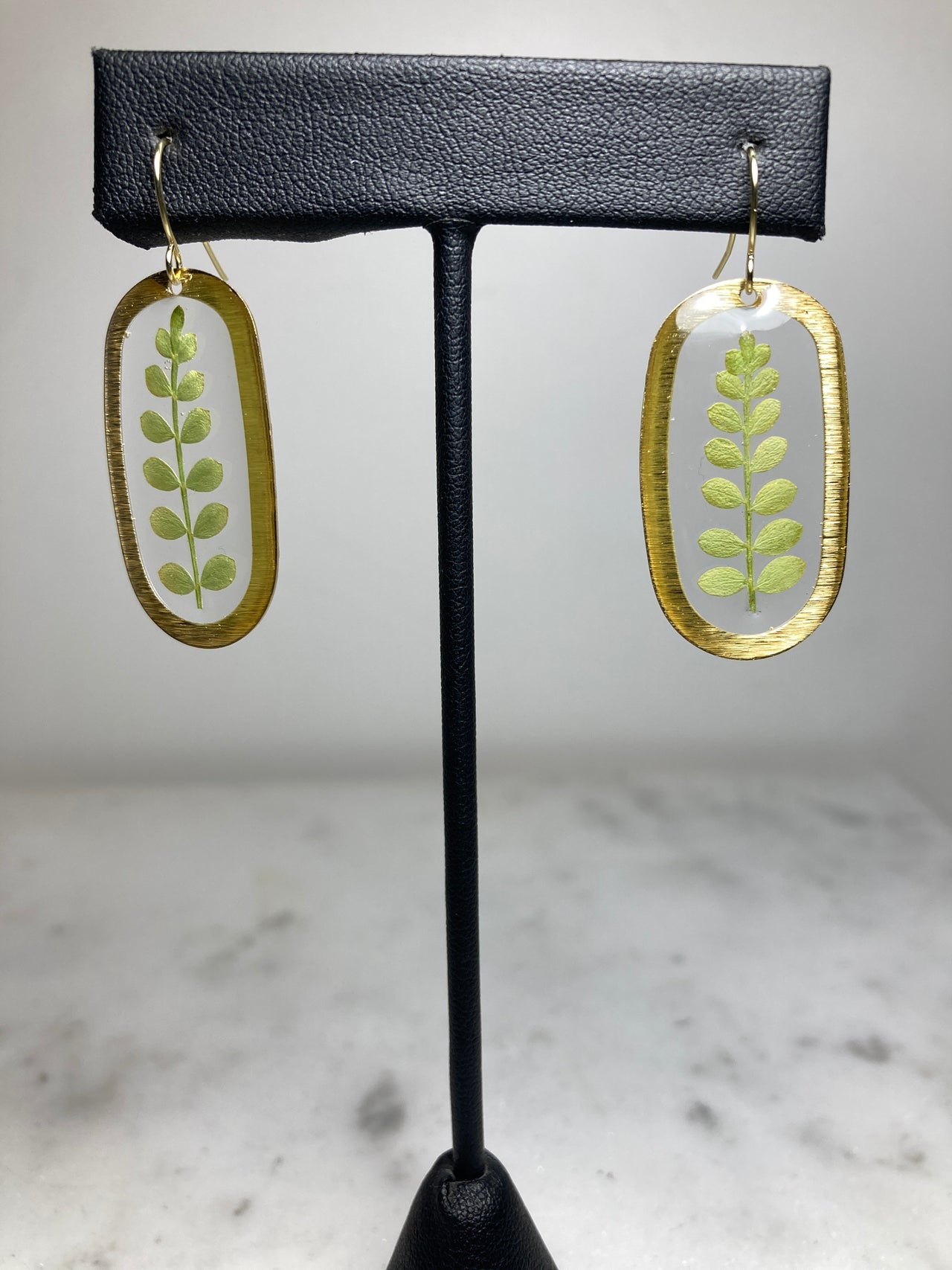 Beautiful Jacob's Ladder Oval Earrings