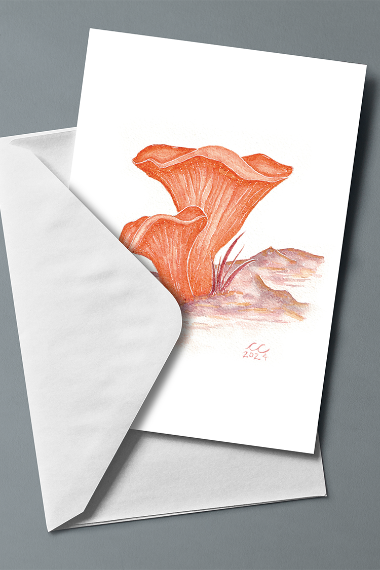 Lobster Mushroom Card