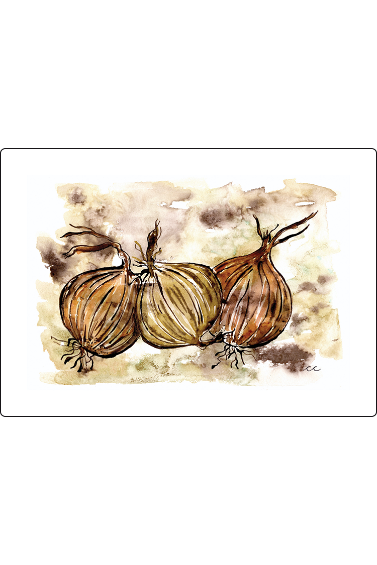 Onion Trio Print