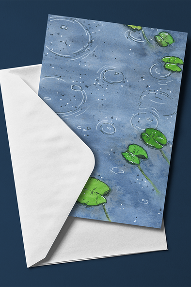 Raindrops Card