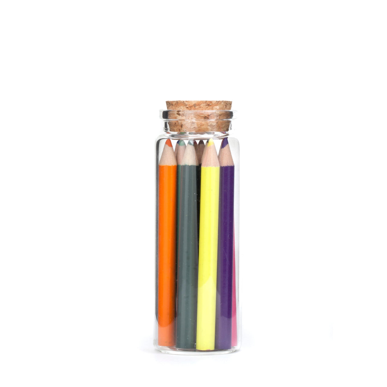 Doodle Jar : 12 Colored Pencils in Glass Jar