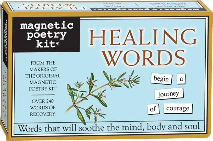 Healing Words Magnetic Poetry Kit