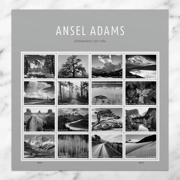 *Forever Letter Stamps: Ansel Adams*