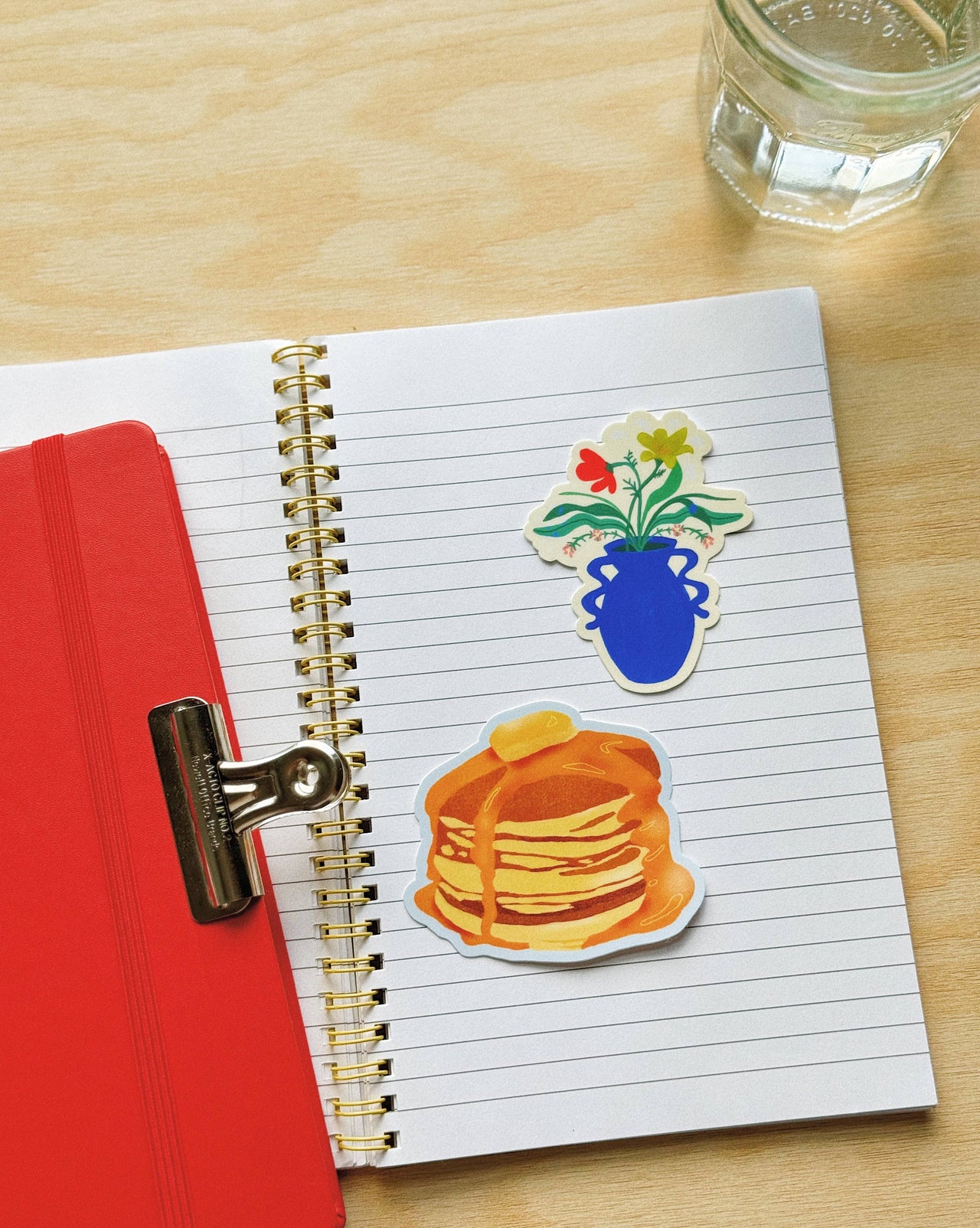 Short Stack Pancake Sticker