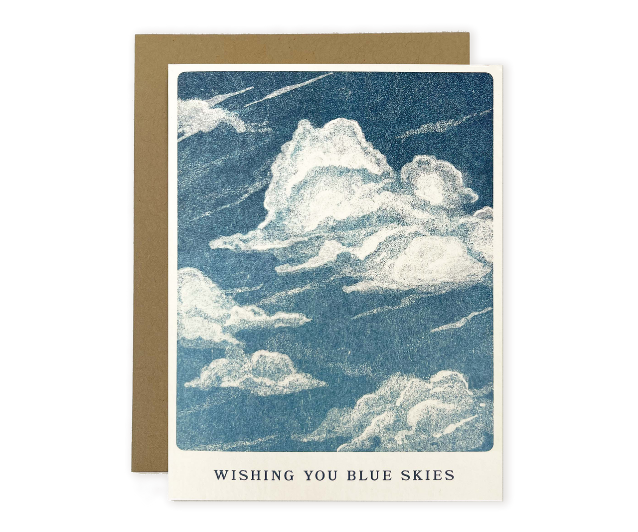 Wishing You Blue Skies Greeting Card