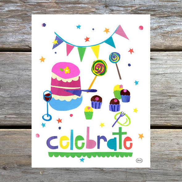 Celebrate Note Card