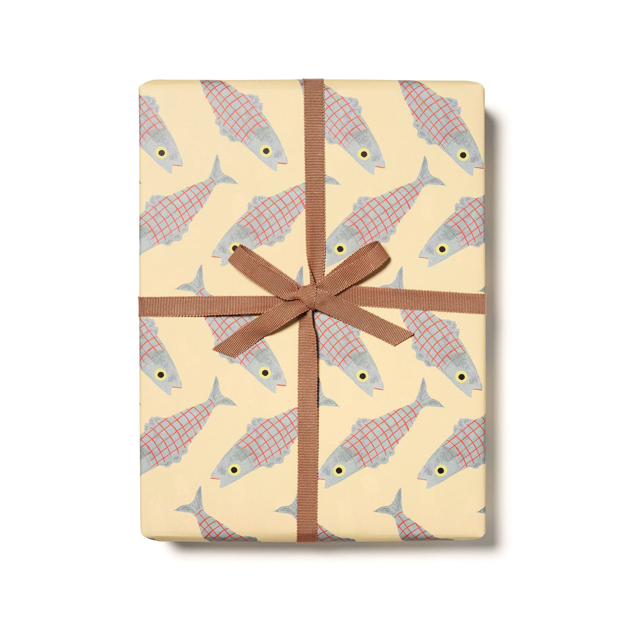 Herring wrapping paper: Rolls of 3 sheets