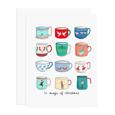 12 Mugs of Christmas Card