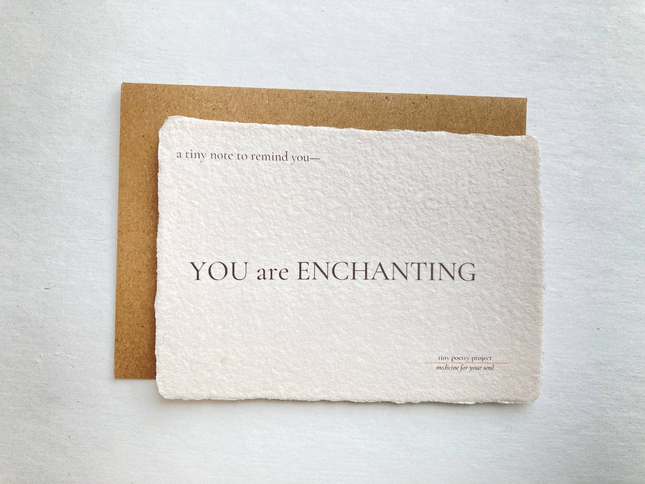 YOU are ENCHANTING: LIFT ME UP! CARD