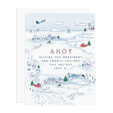 Ahoy Holiday Card