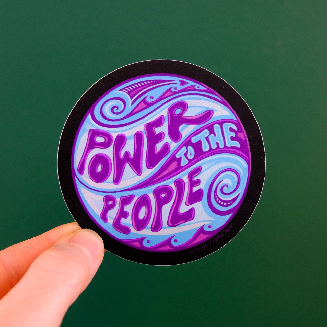 Power to the People Sticker