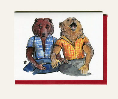 (Bears) I'd Do Honey-Thing For You Notecard