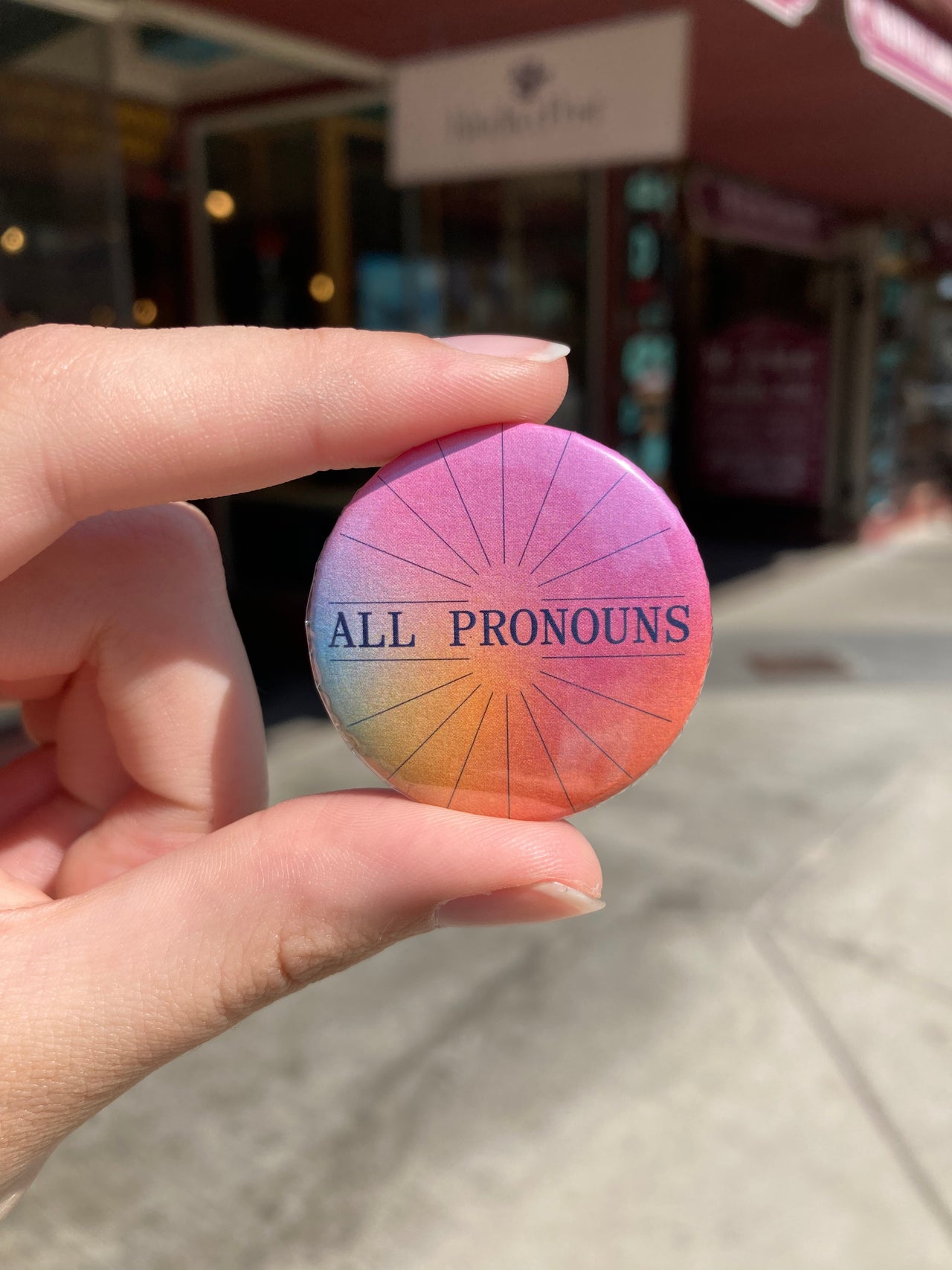 All Pronouns Pronoun Pin