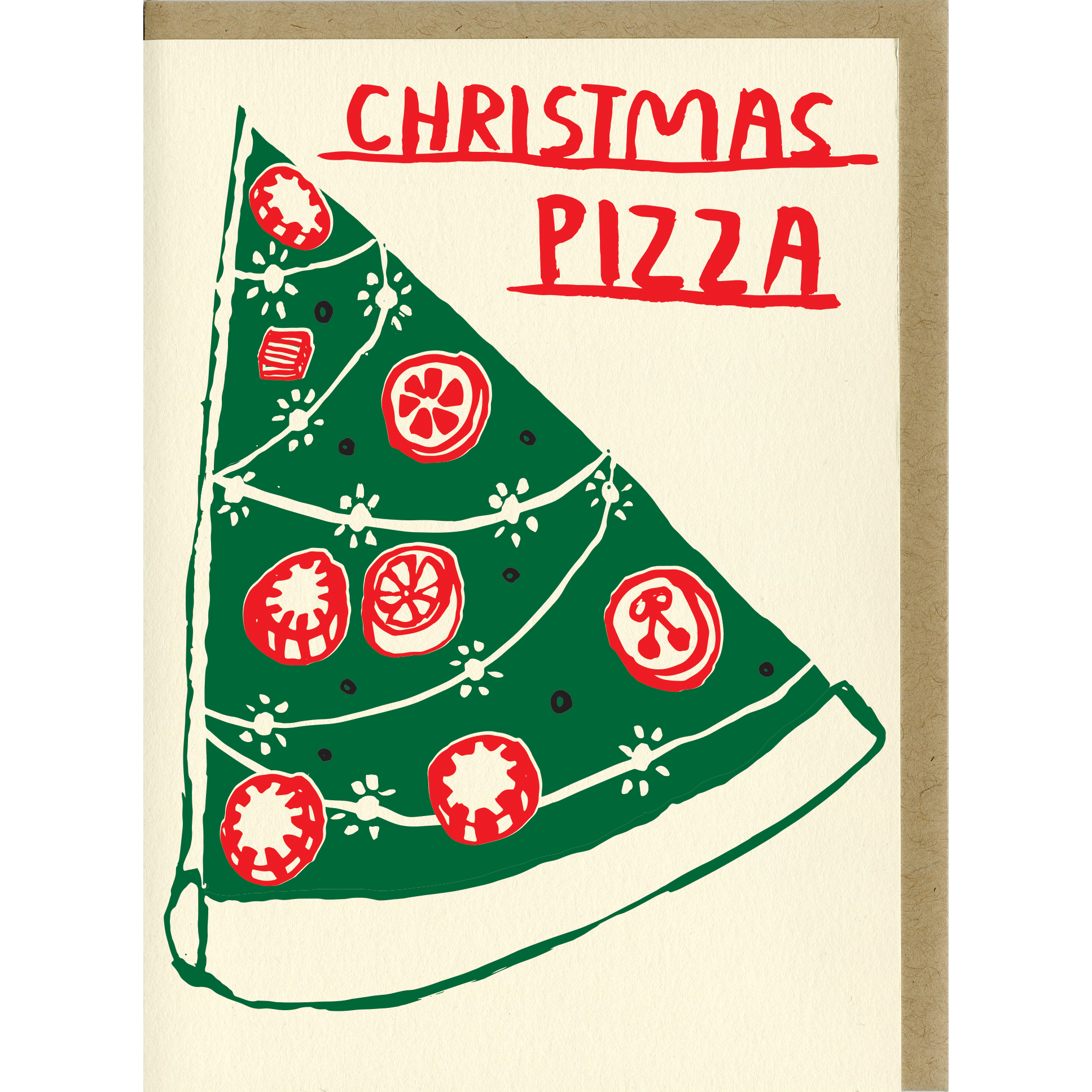 christmas pizza box  Karen's Cards & Ideas