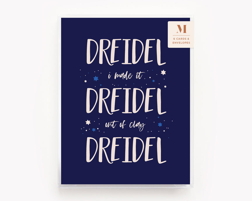 Dreidel Dreidel Dreidel Card