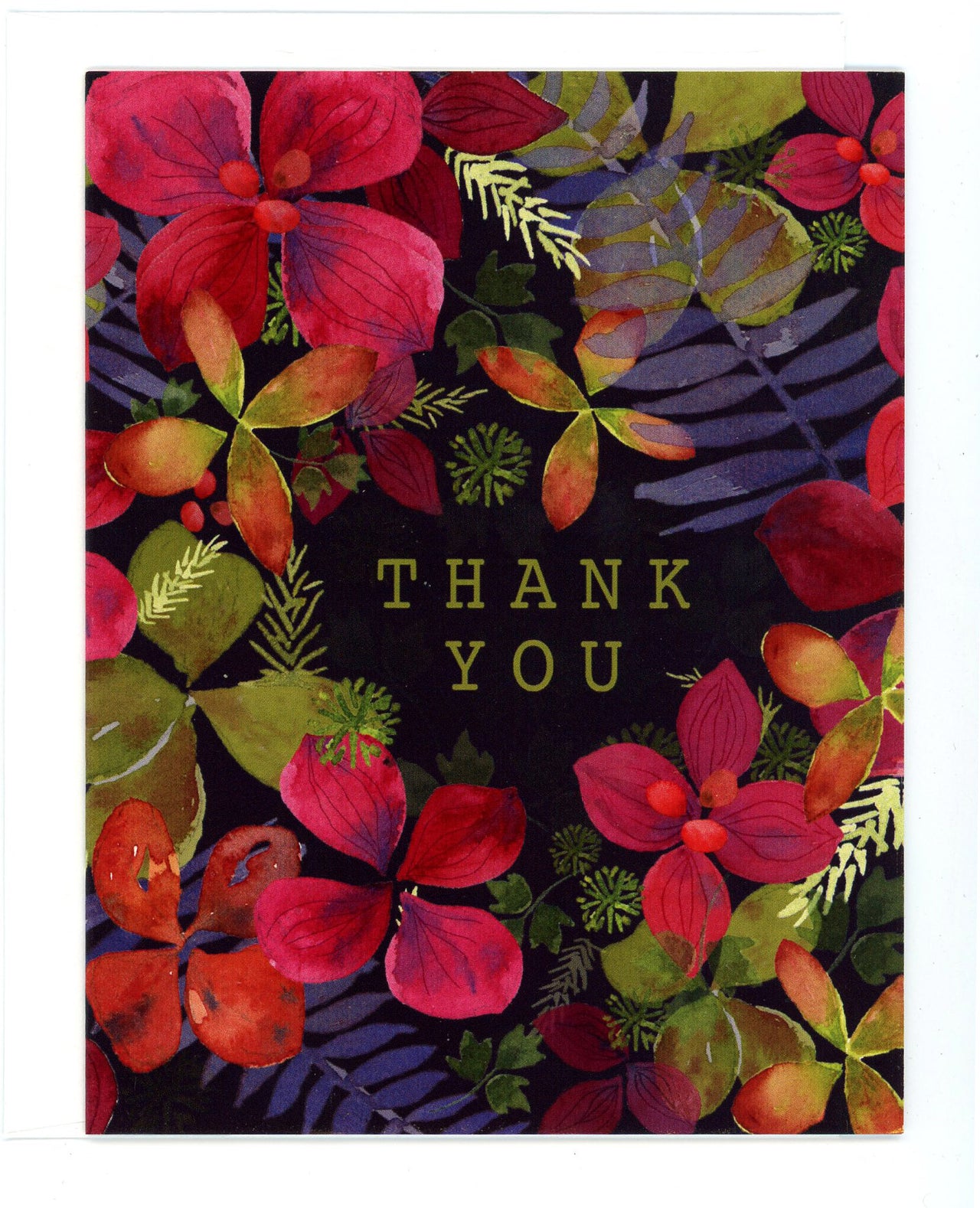 Fall Foraging Thank You Card